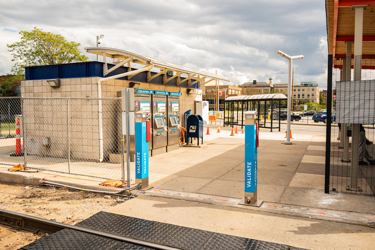 5th and Missouri Station entrance.